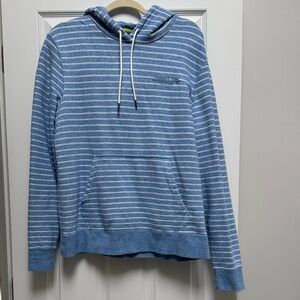 Vineyard Vines Men's Blue Striped Hoodie